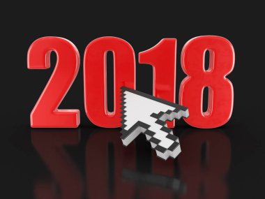 İmleç ile 2018. Görüntü kırpma yolu ile