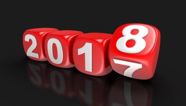 Dices ile 2018. Görüntü kırpma yolu ile.