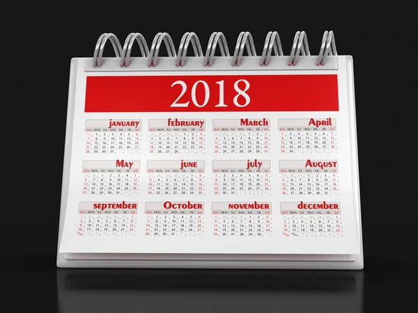 Takvim 2018 (dahil kırpma yolu)