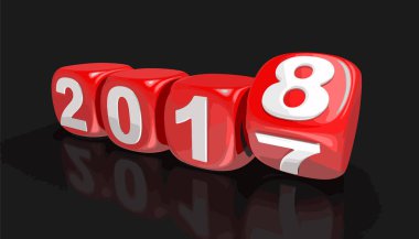 Dices ile 2018. Görüntü kırpma yolu ile.