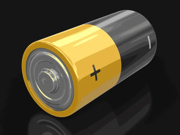 Batterien. Bild mit Ausschnittspfad — Stockvektor