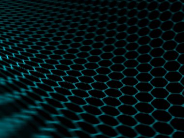 Altıgen geometrik form görüntüsü