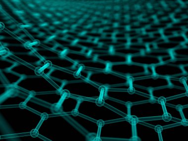 Altıgen geometrik form görüntüsü