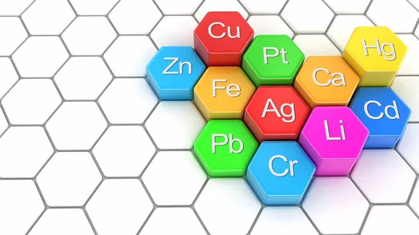 Nutrition Element Honeycomb — Stockfoto