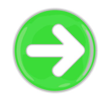 Düğme ok işareti ile. Görüntü kırpma yolu ile