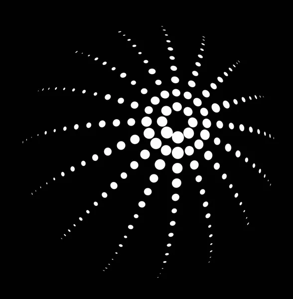Obraz Abstraktní Grafiky Dots — Stockový vektor