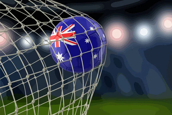 Football Australien Filet — Image vectorielle