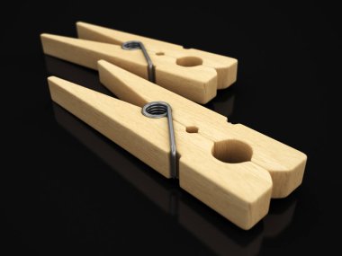 Ahşap clothespins dönüştürün. Görüntü kırpma yolu ile