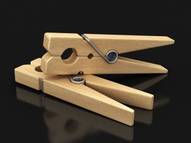 Ahşap clothespins dönüştürün. Görüntü kırpma yolu ile