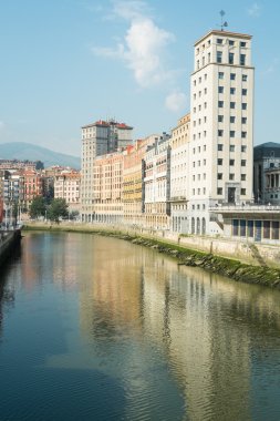 Bilbao dowtown şehir