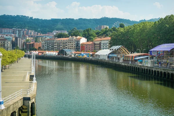 Bilbao Semana Grande Preparazioni — Foto Stock