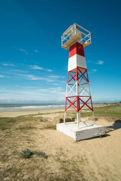 Beacon on La Paloma beach — Stock Photo, Image