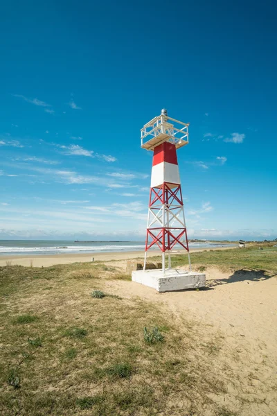 Beacon на пляже Ла Палома — стоковое фото