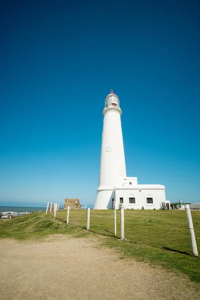 La Paloma whitewashed lighthouse — Stock Photo, Image