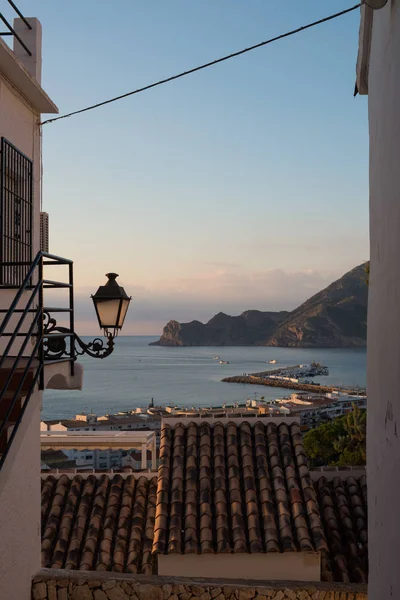 Escénica ubicación del casco antiguo de Altea — Foto de Stock