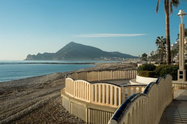 Altea beach promenade
