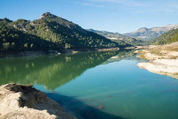 Guadalest reservoar sjö — Stockfoto