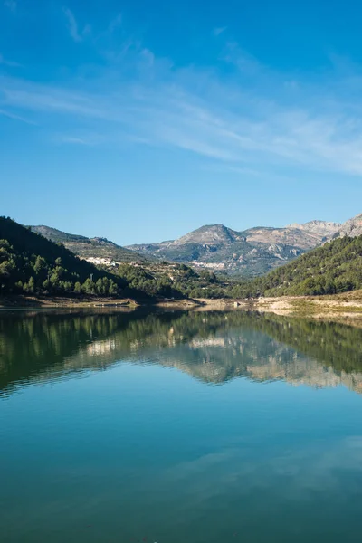 Guadalest 水库湖 — 图库照片