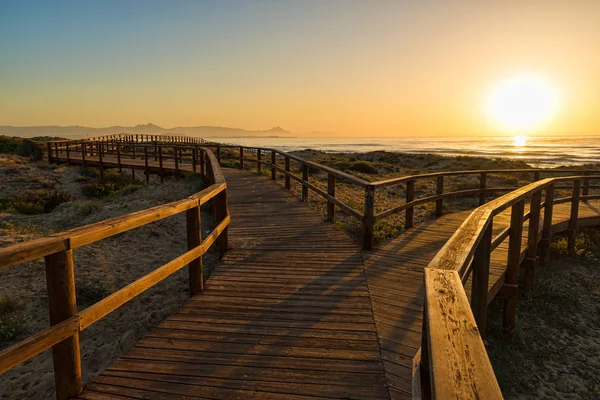 Costa blanca strand — Stockfoto