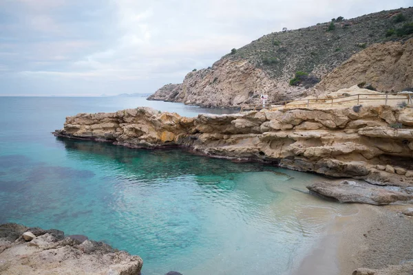 Playa nudista Costa Blanca — Foto de Stock