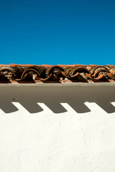 Tiled roof detail — Stock Photo, Image