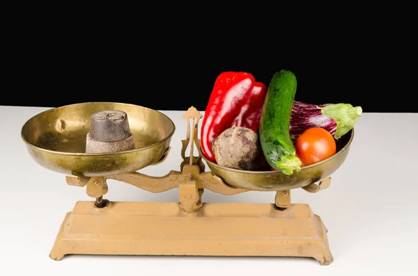 Voeding evenwicht concept — Stockfoto