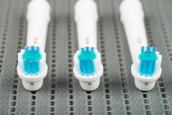 Elektrische tandenborstel reserveonderdelen — Stockfoto