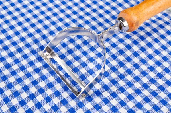 Kitchen peeler utensil — Stock Photo, Image