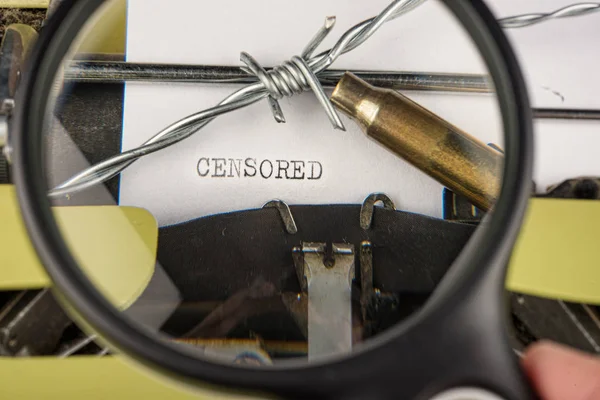 Freedom of press concept — Stock Photo, Image