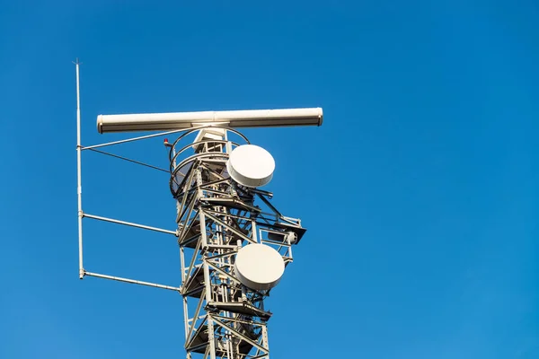 Large radar mast — Stock Photo, Image