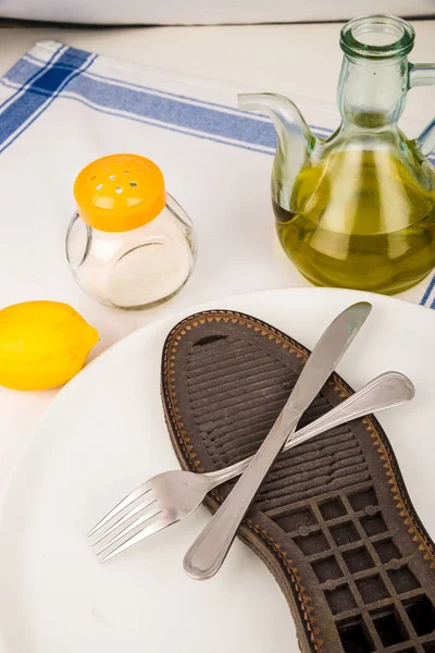 Mau conceito de cozinha — Fotografia de Stock