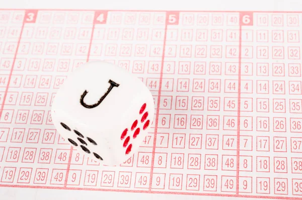Conceptual gambling shot — Stock Photo, Image