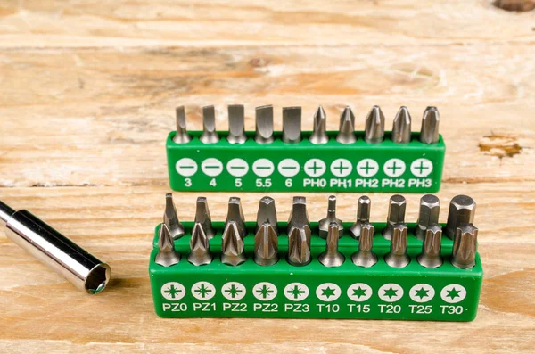여러 드라이버 삽입 팁 — 스톡 사진