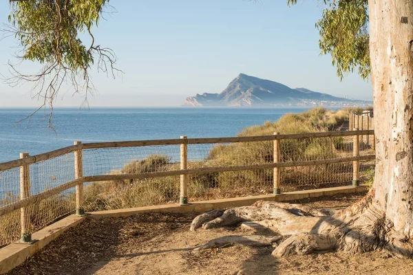 Baia di Sunny Altea — Foto Stock