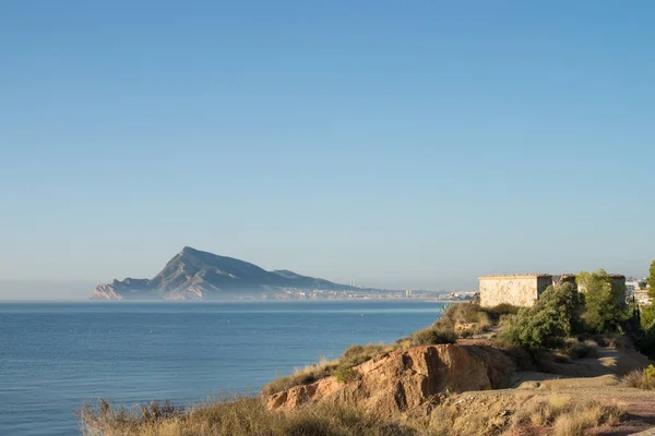 Sunny Altea bay — Stock fotografie