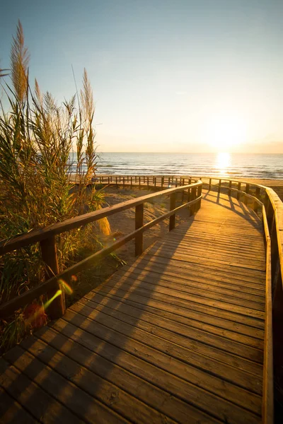 Plaża Santa Pola — Zdjęcie stockowe