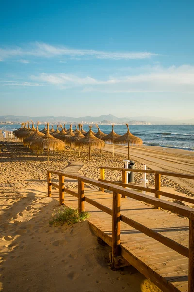 Praia de santa pola — Fotografia de Stock