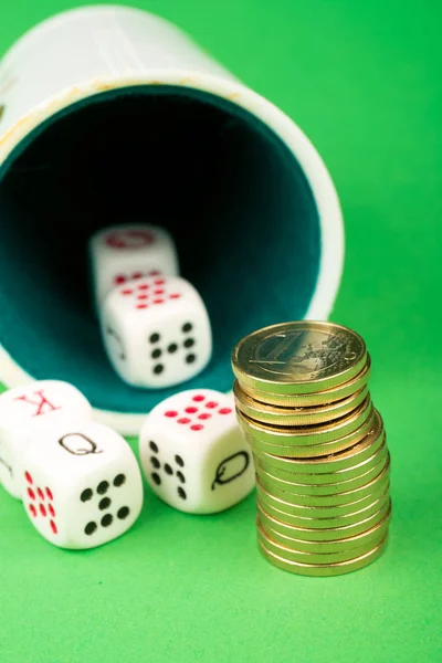 ギャンブルの概念的なショット — ストック写真