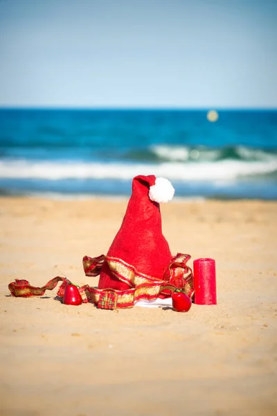 Christmas on the beach — Stock Photo, Image