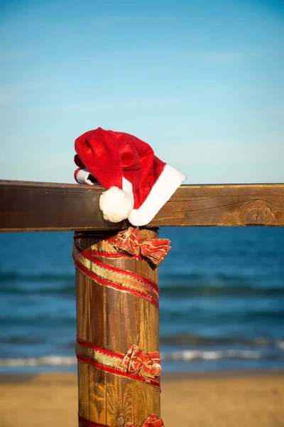 Weihnachten am Strand — Stockfoto