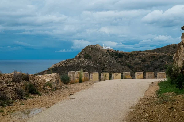 Estrada sobre Altea Bay — Fotografia de Stock