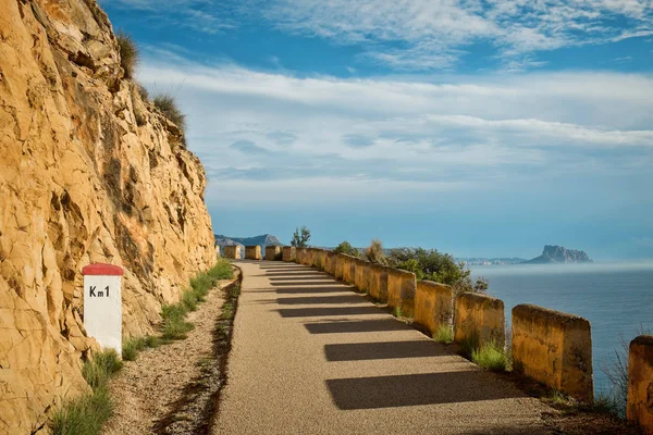 Costa blanca drogi — Zdjęcie stockowe