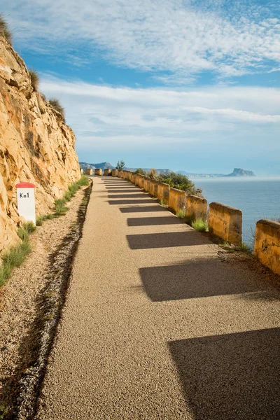 Costa Blanca carretera — Foto de Stock