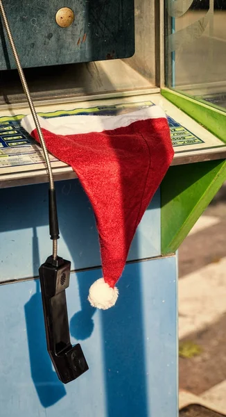 Calling Santa, a concept — Stock Photo, Image