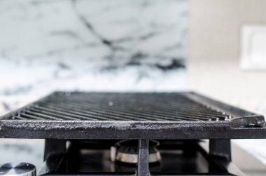 Bir gaz sobası zor durumda