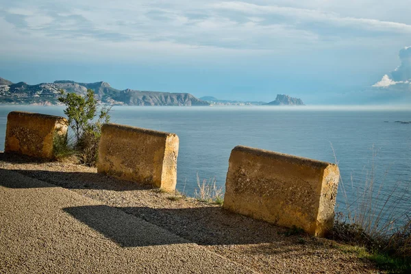 Costa blanca drogi — Zdjęcie stockowe