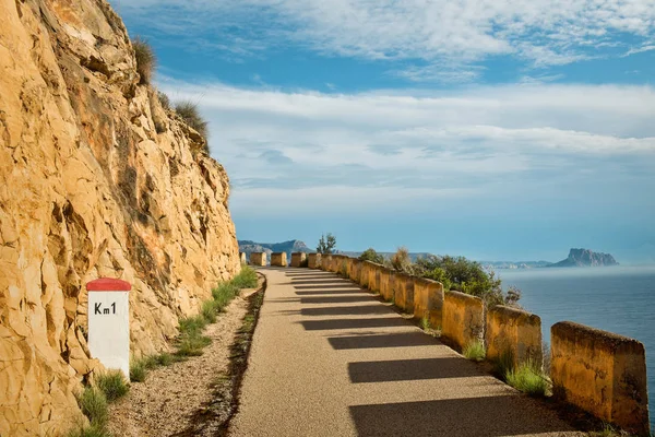 Costa blanca yol — Stok fotoğraf