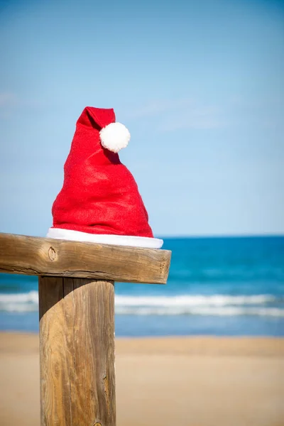 Weihnachten am Strand — Stockfoto