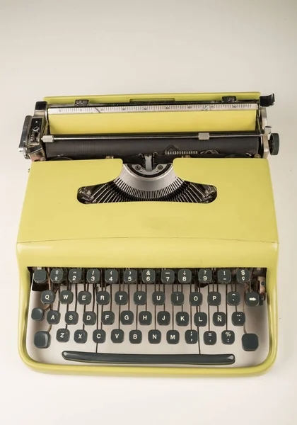 老式打字机模型 — 图库照片