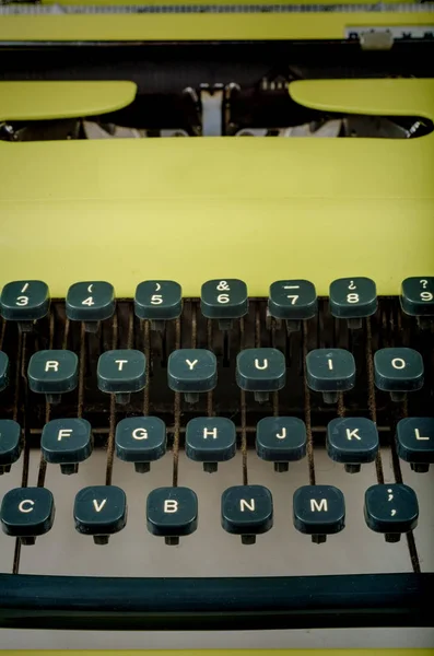 Modèle de machine à écrire vintage — Photo